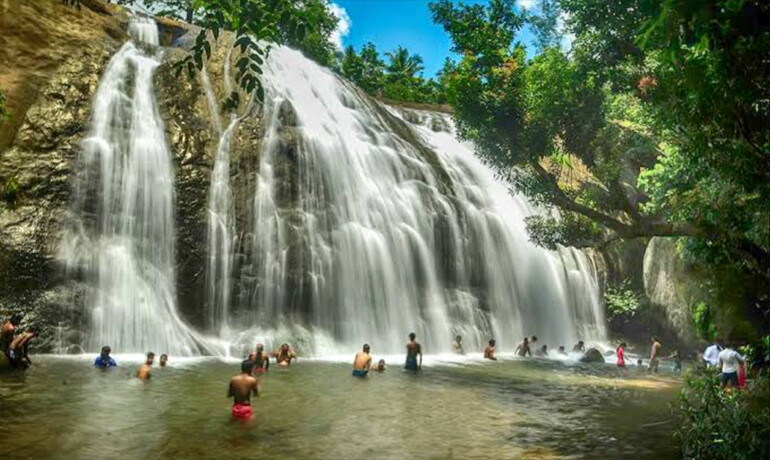 Aanachadikuth Waterfalls.