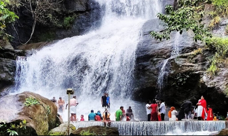 Areeckal Waterfalls.