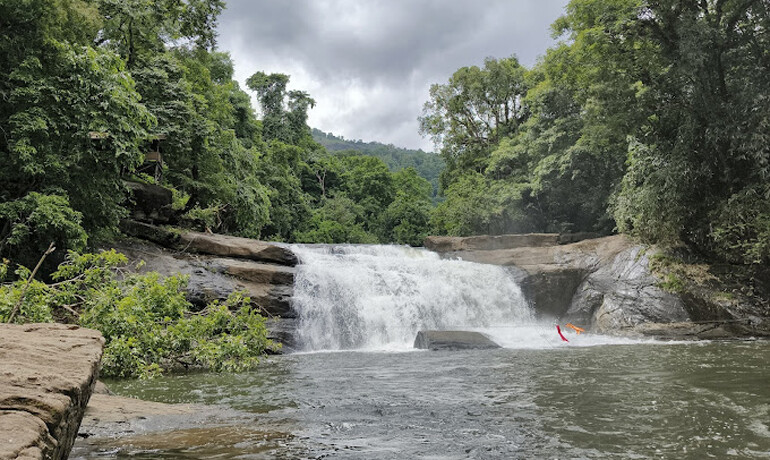Thommankuthu Waterfalls.